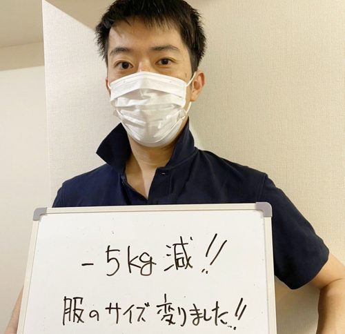 −5kg減！服のサイズが変わりました｜お客様の声
